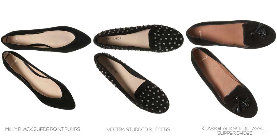 Topshop Flat shoes, black flat shoes, flats, fashion flats, fashion ...